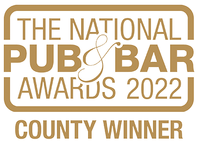 The National Pub and Bar Awards 2022 County Winner logo with transparent background